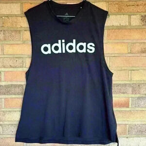 adidas crew neck sleeveless athletic tank